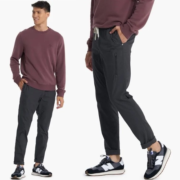 NWOT Vuori Ripstop Pant in Charcoal Sz M - Picture 1 of 15